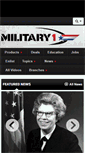 Mobile Screenshot of military1.com